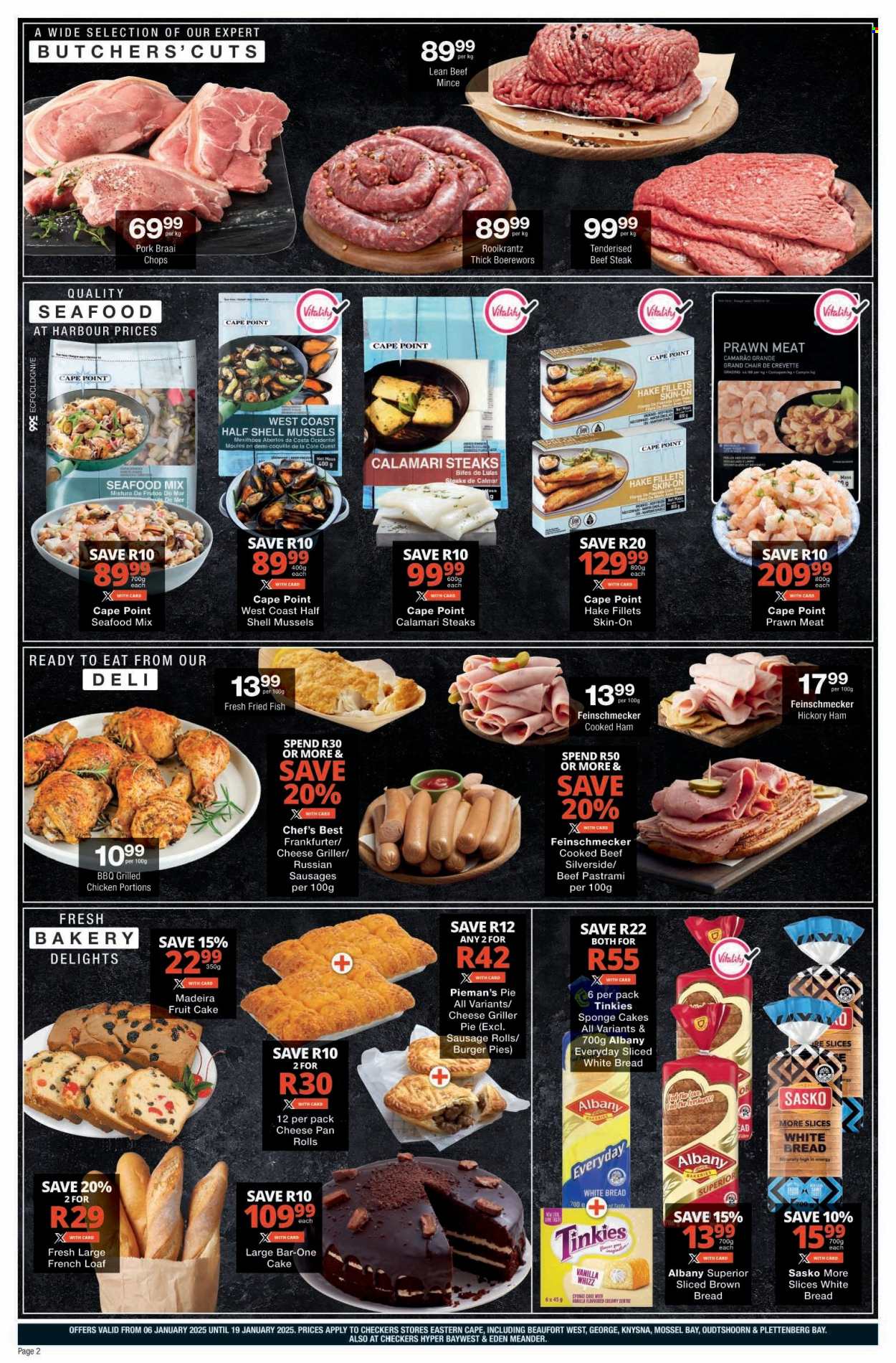 Checkers specials - 06/01/2025 - 19/01/2025. Page 1