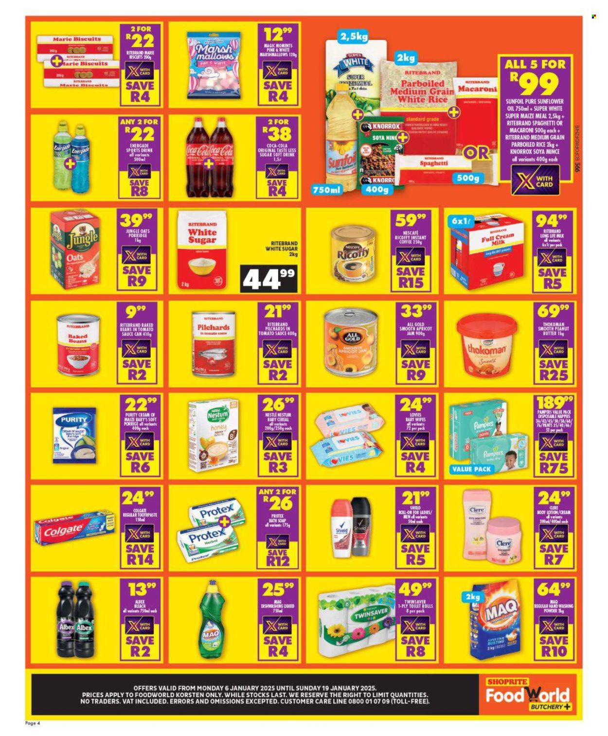 Shoprite specials - 06/01/2025 - 19/01/2025. Page 1