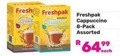 Freshpak Cappuccino 8 Pack Assorted-Each