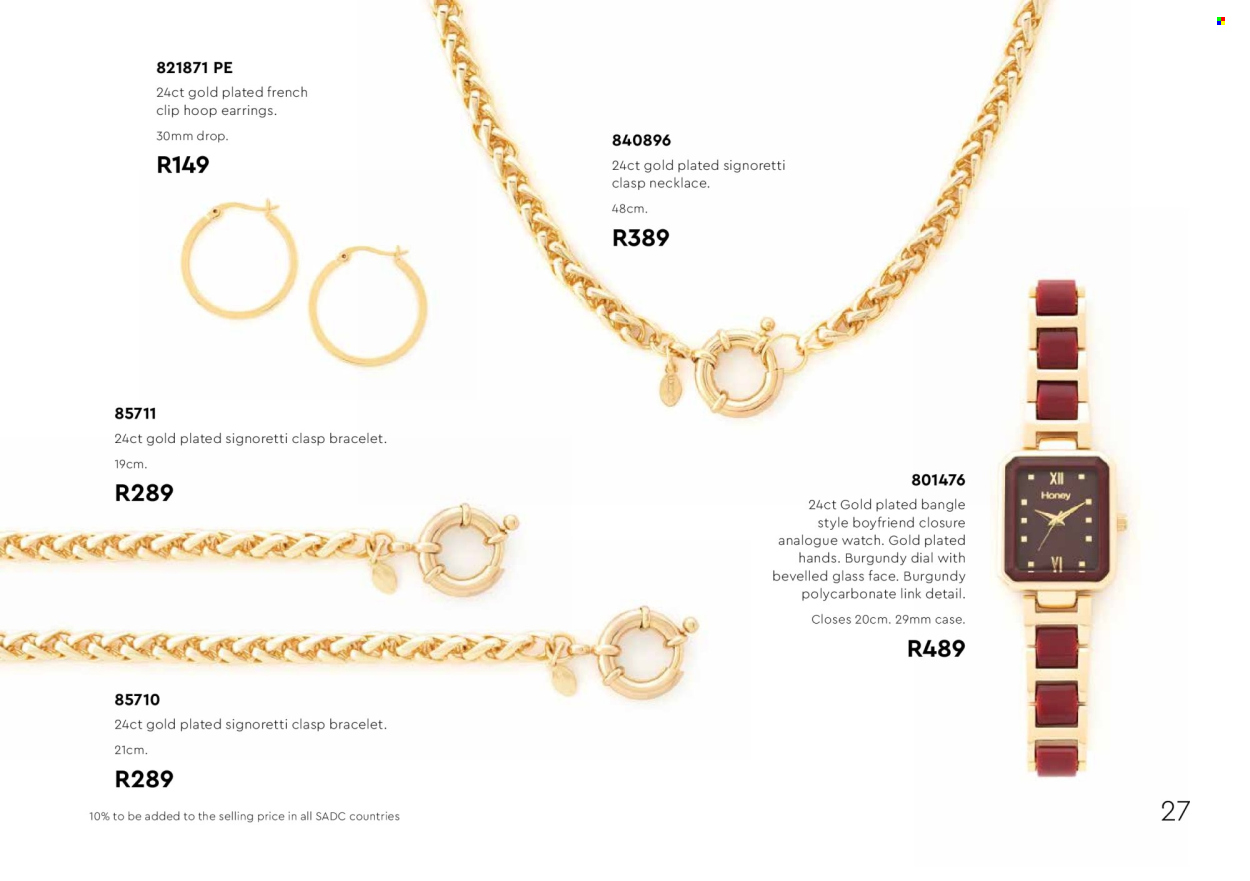 Honey specials. Page 1