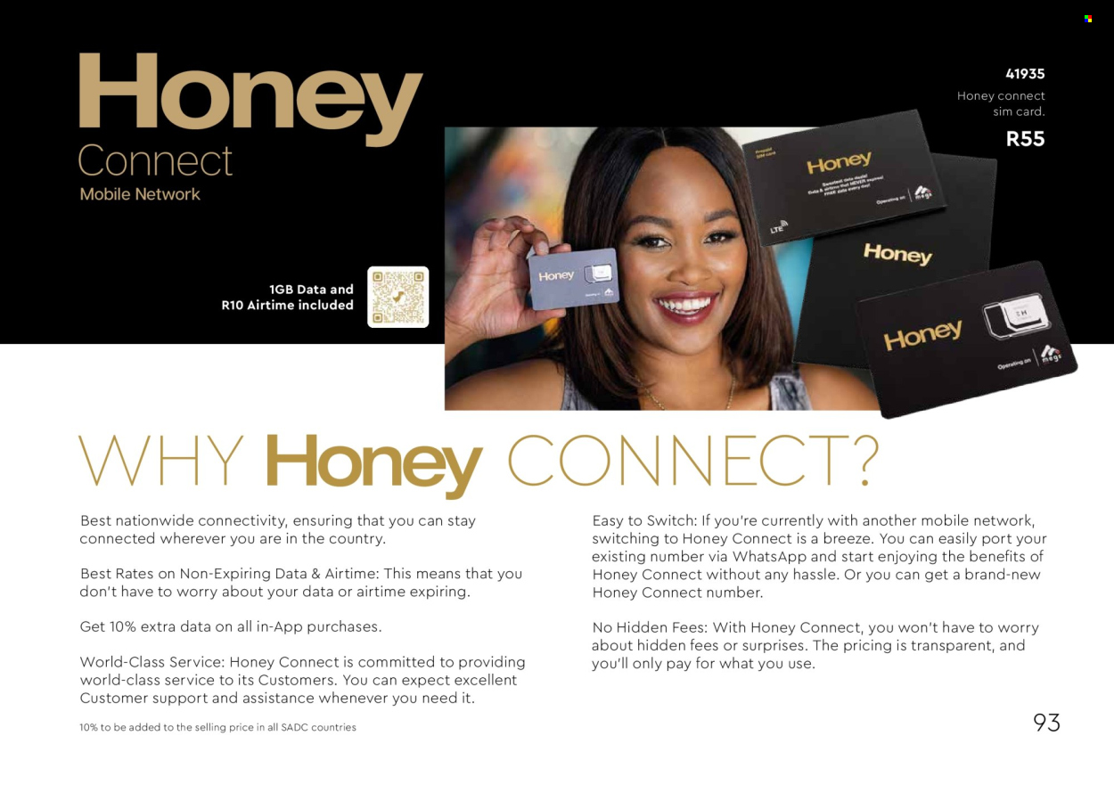 Honey specials. Page 1