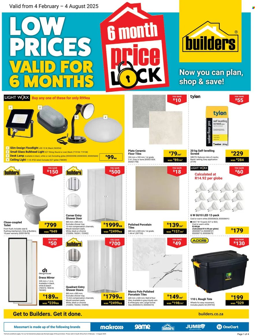 Builders specials - 04/02/2025 - 04/08/2025. Page 1