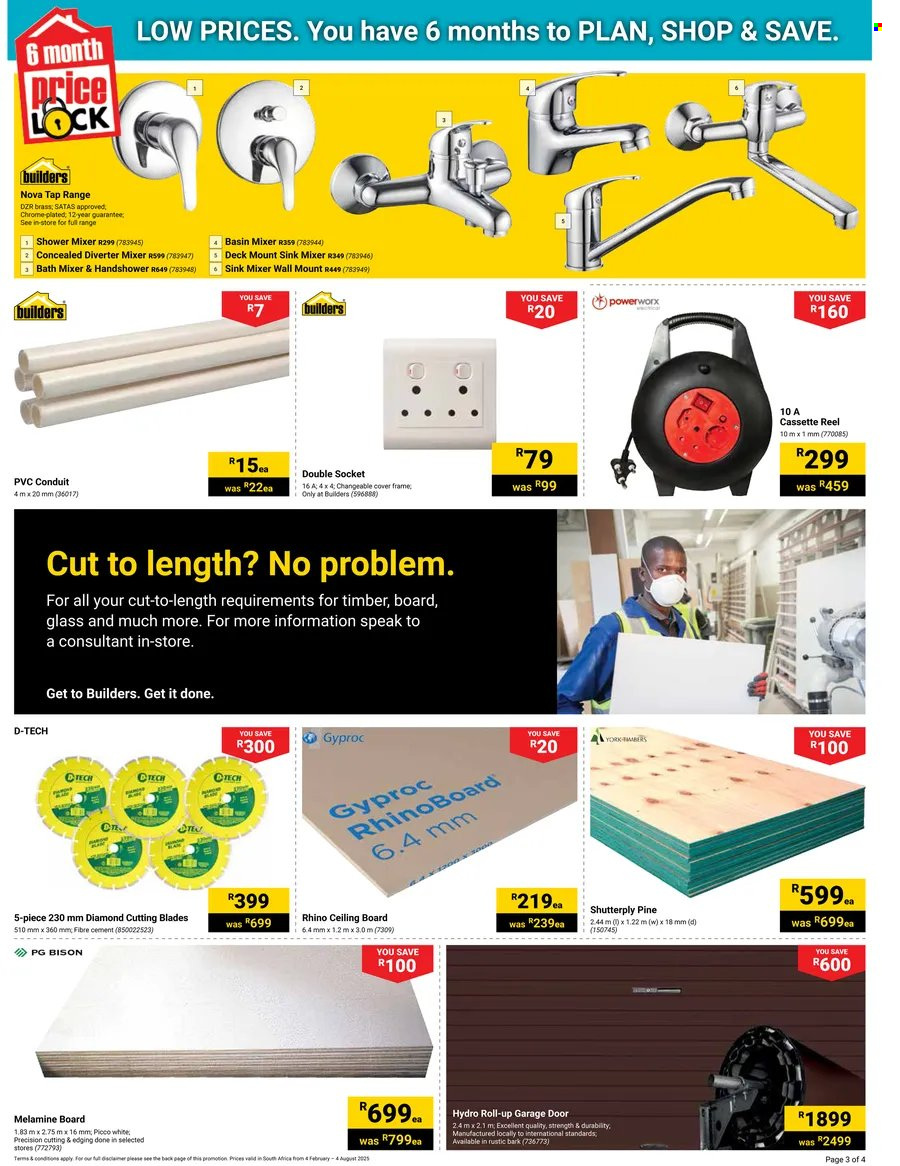 Builders specials - 04/02/2025 - 04/08/2025. Page 1