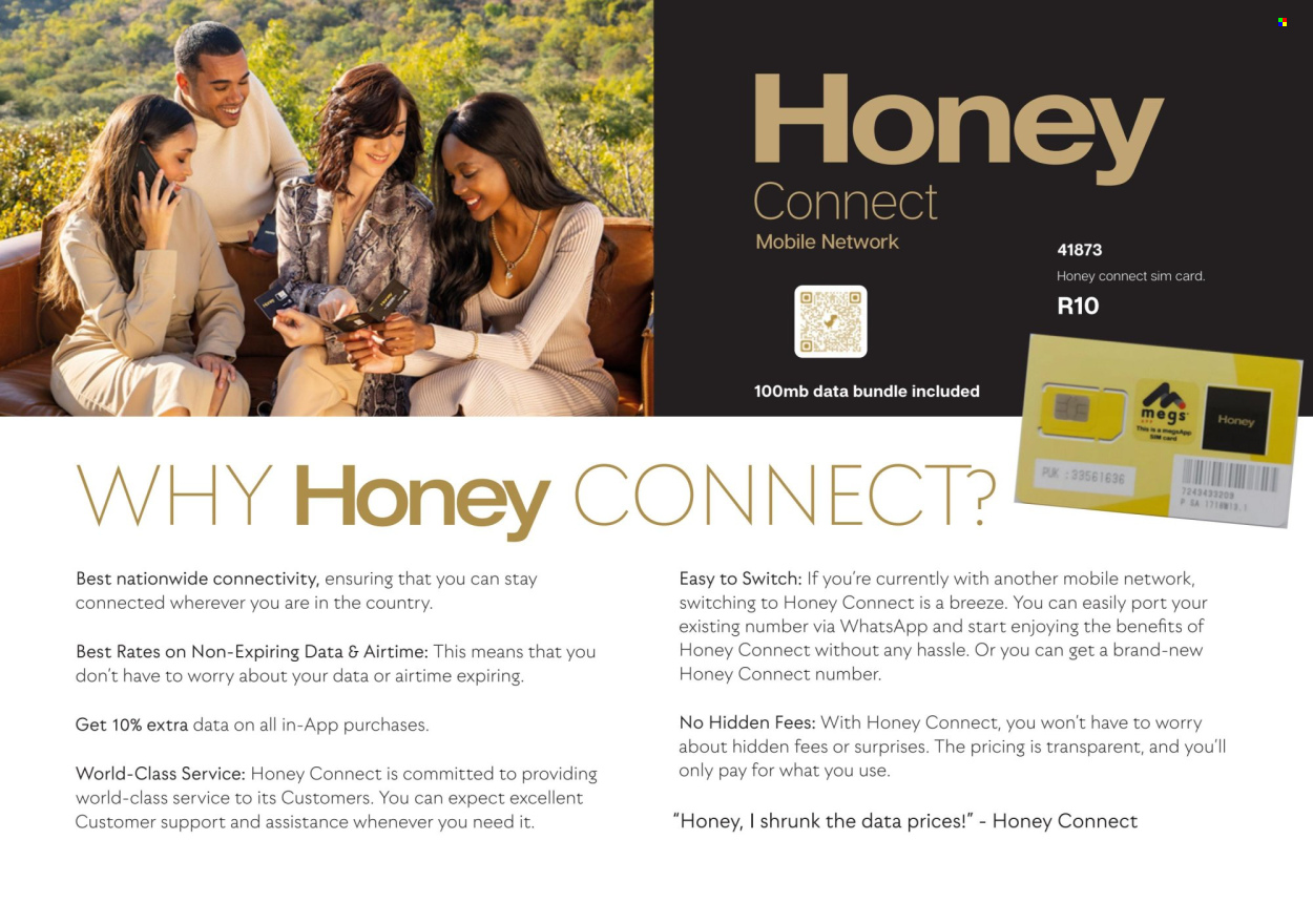 Honey specials. Page 1