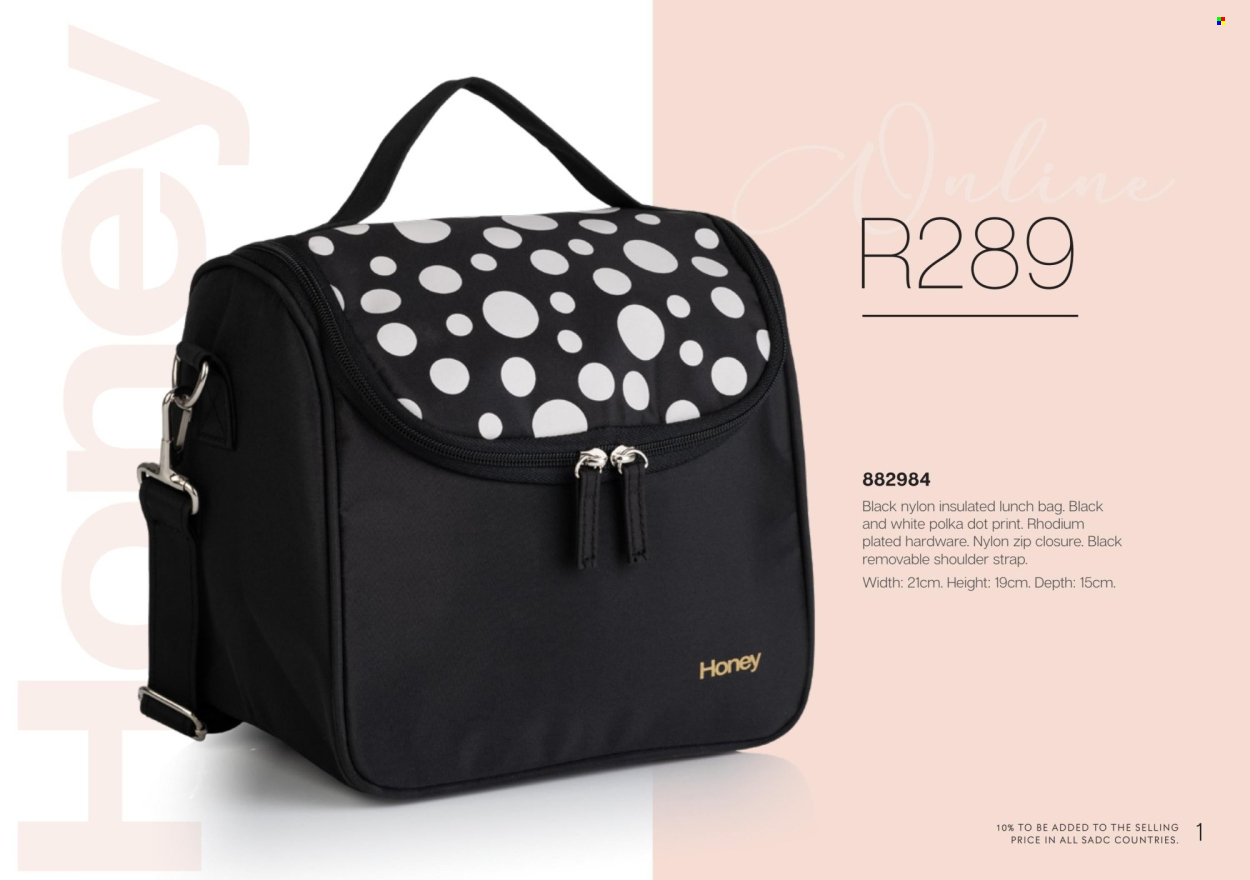 Honey specials. Page 1