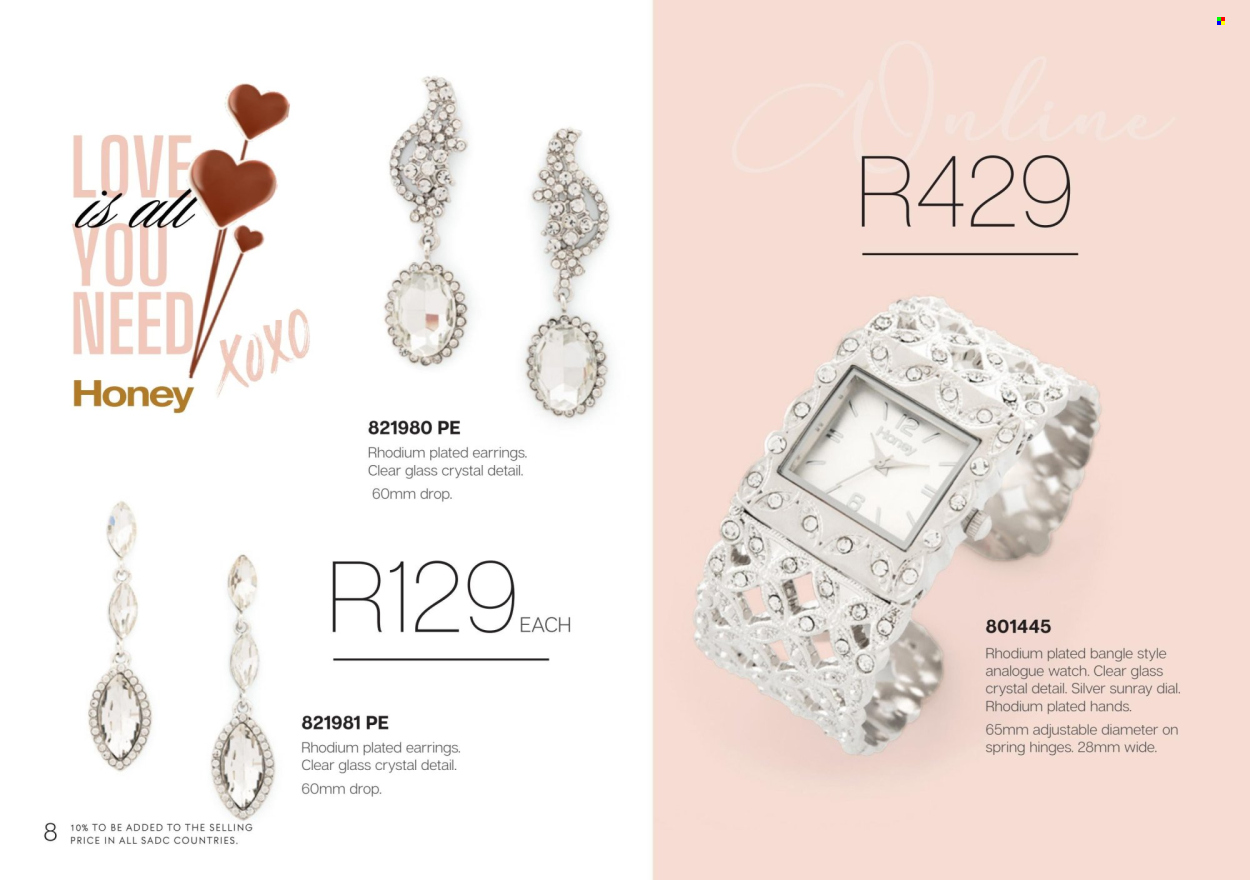 Honey specials. Page 1