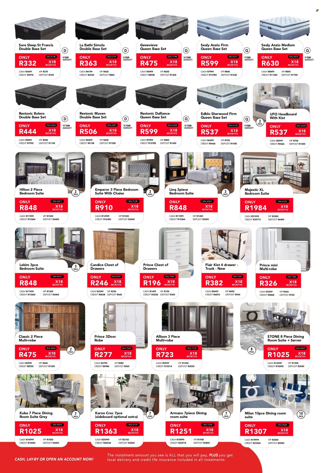 Astra Furnishers specials - 01/03/2025 - 31/05/2025. Page 1