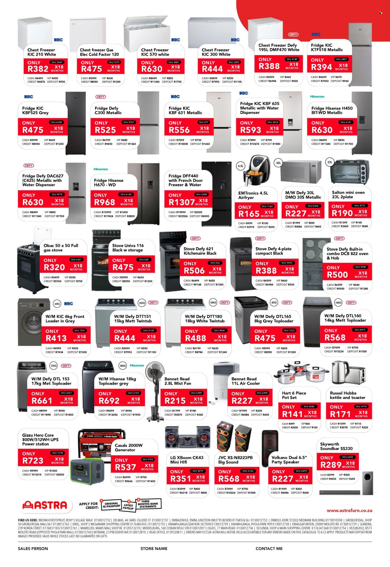 Astra Furnishers specials - 01/03/2025 - 31/05/2025. Page 1