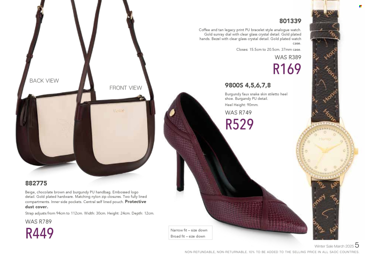 Honey specials. Page 1