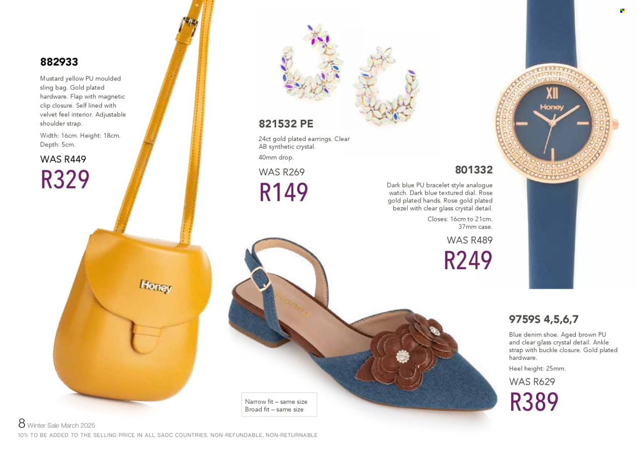 Honey specials. Page 1