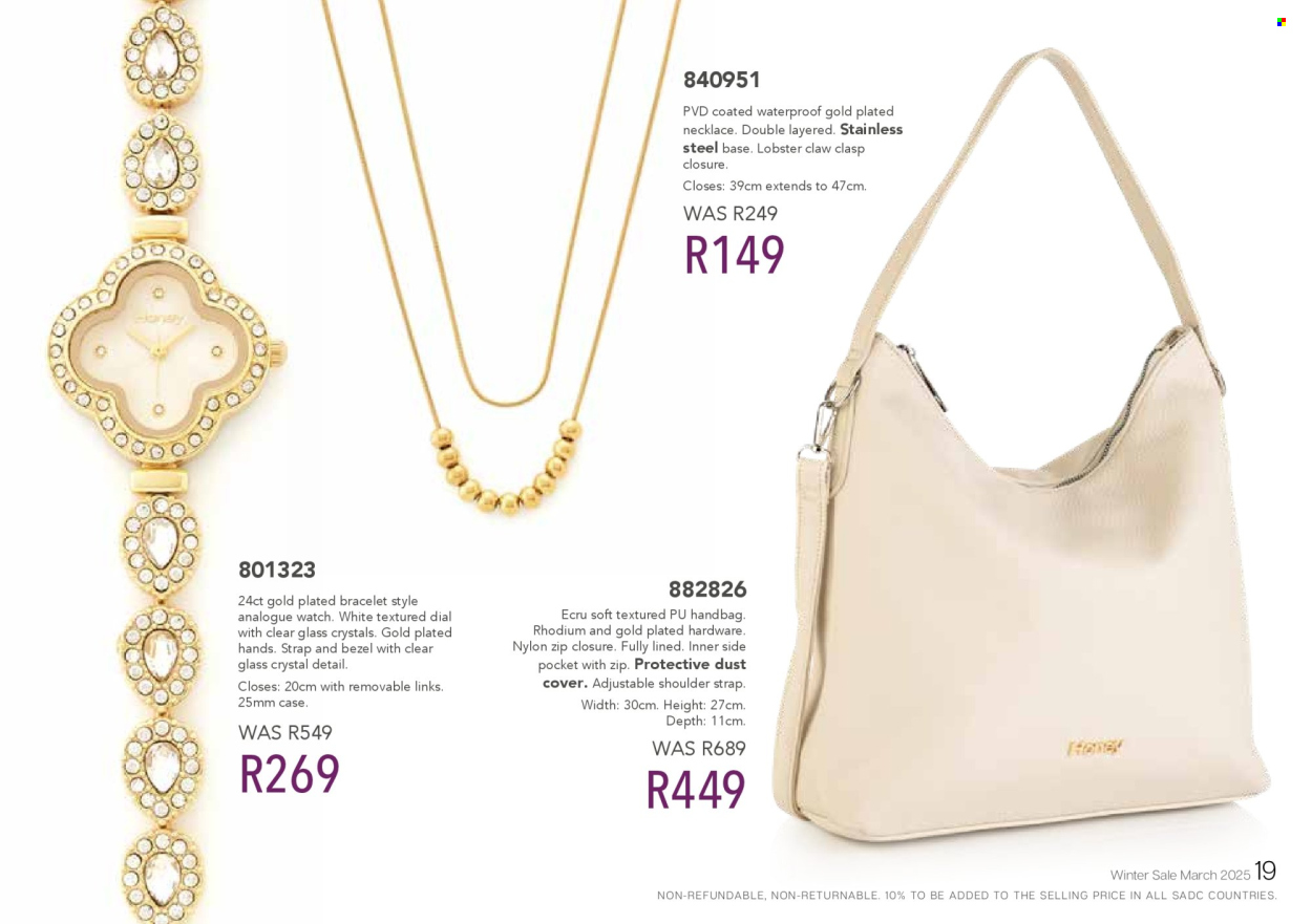 Honey specials. Page 1