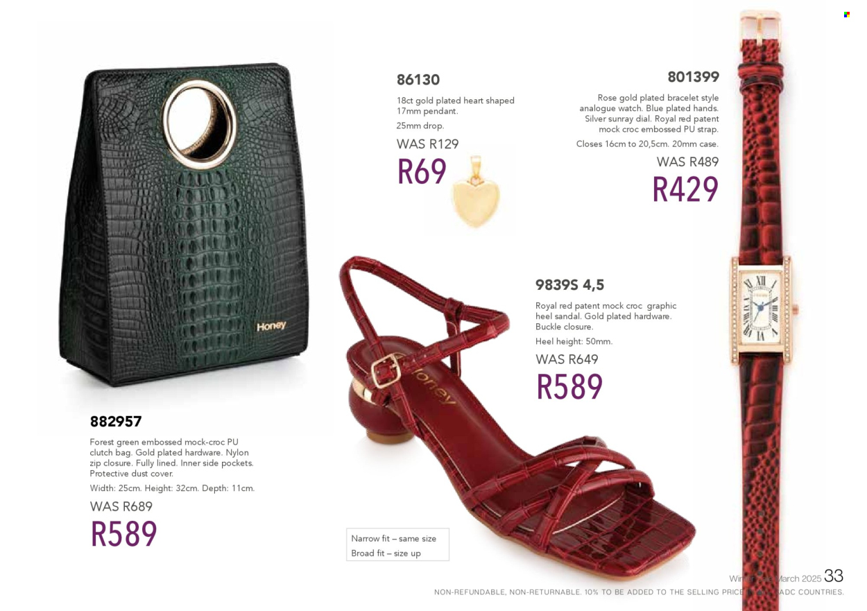 Honey specials. Page 1