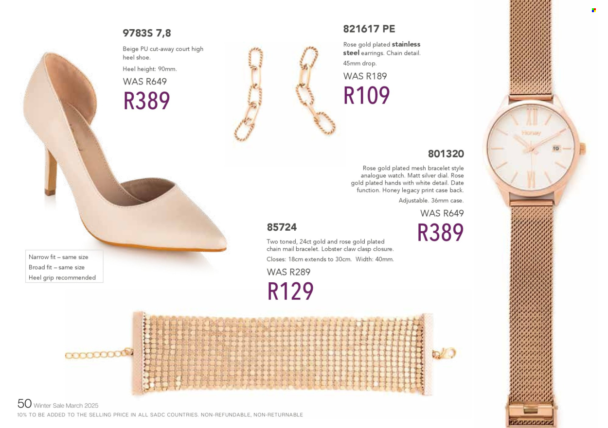 Honey specials. Page 1