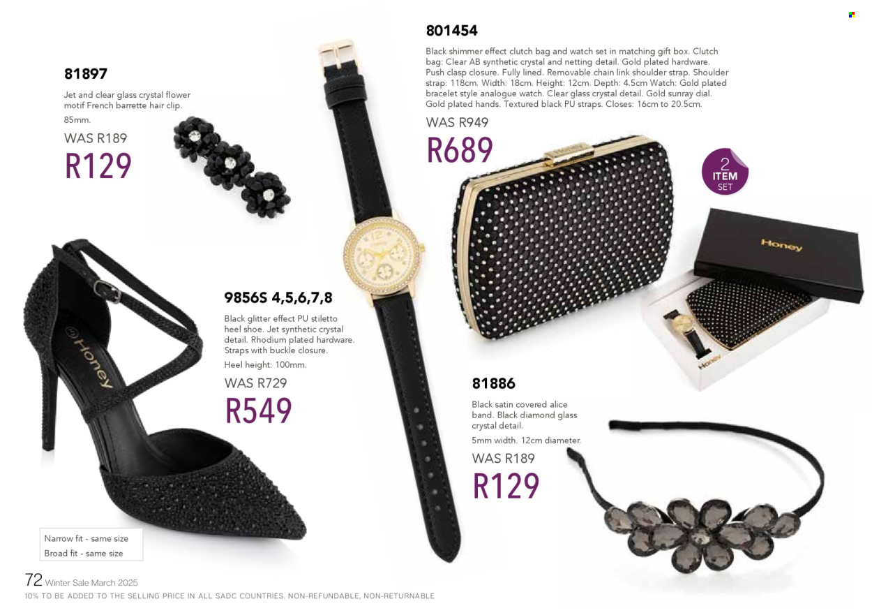 Honey specials. Page 1