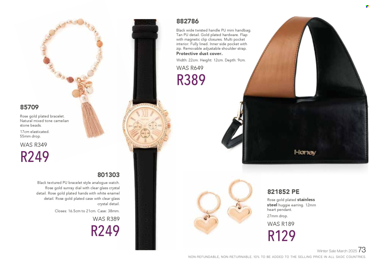 Honey specials. Page 1
