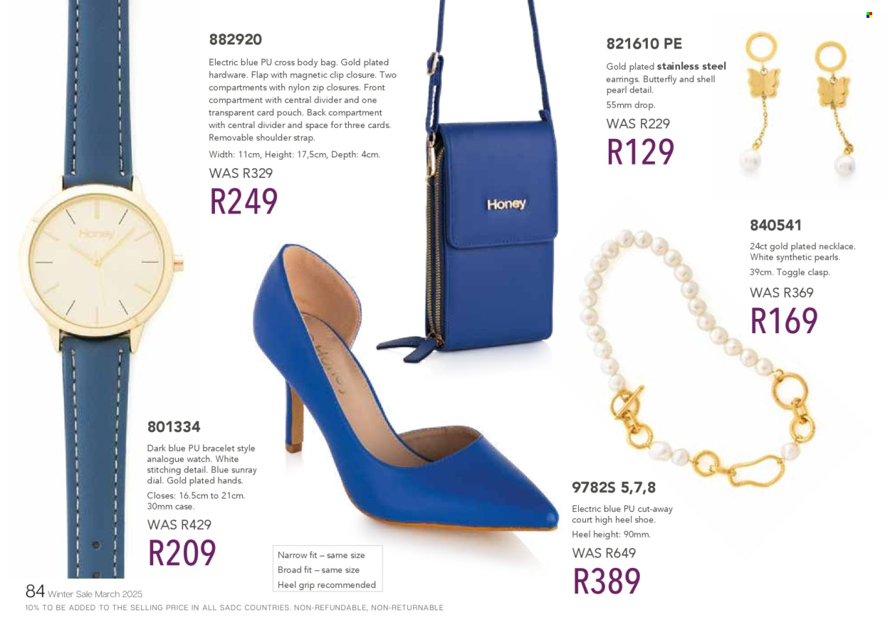 Honey specials. Page 1