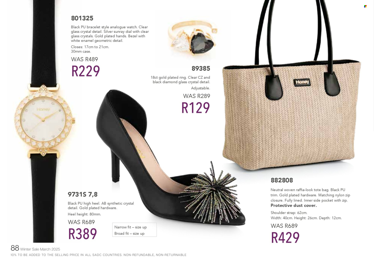 Honey specials. Page 1