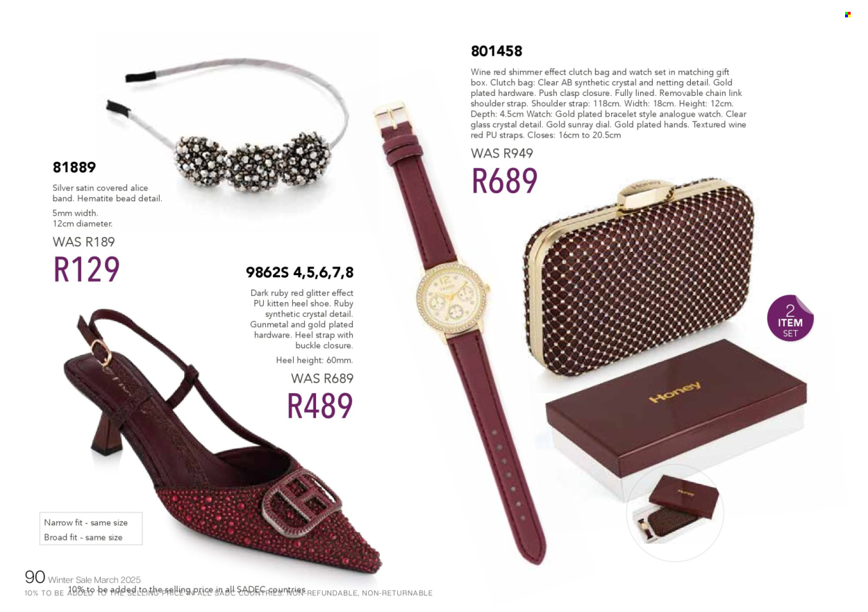 Honey specials. Page 1