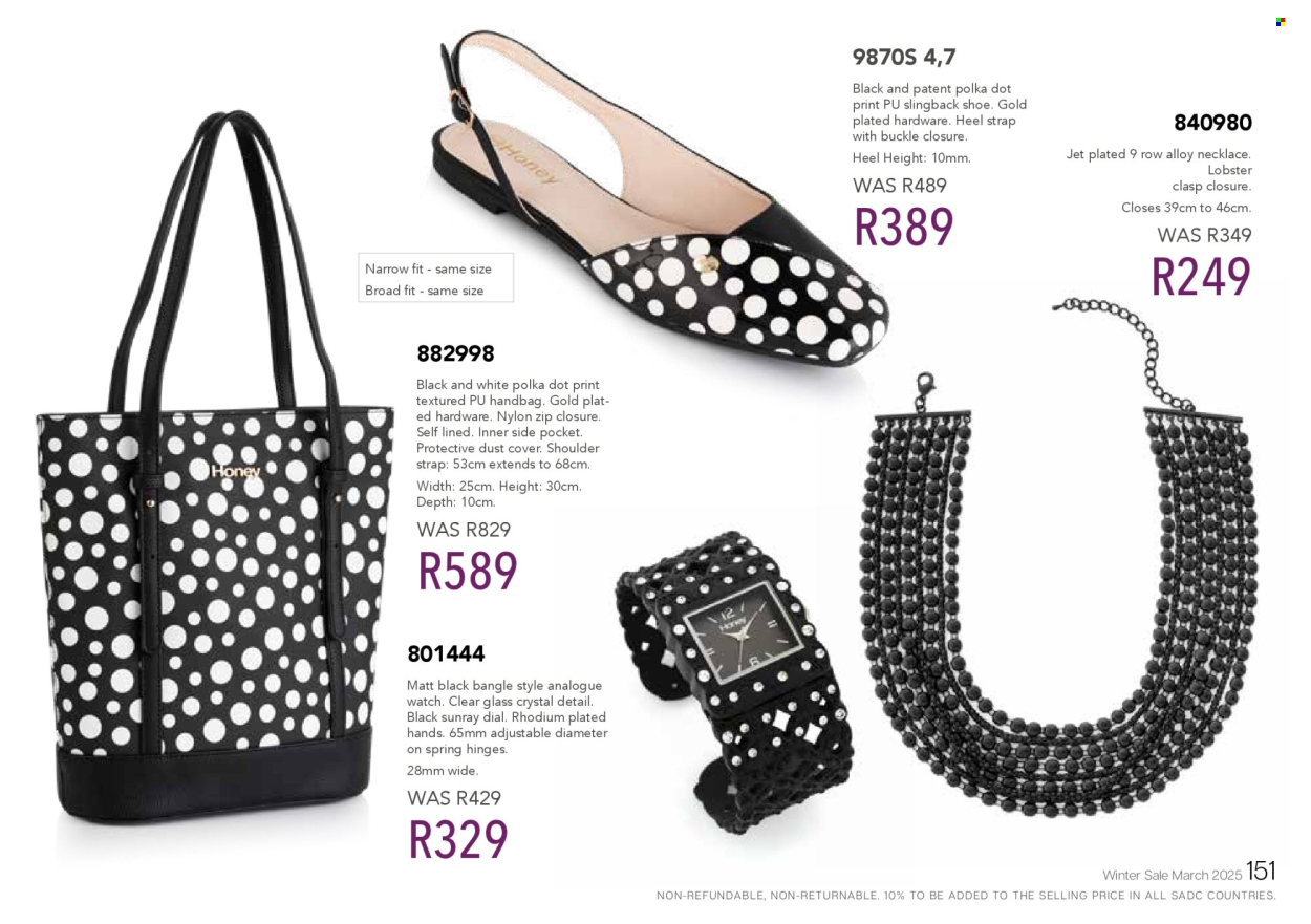 Honey specials. Page 1
