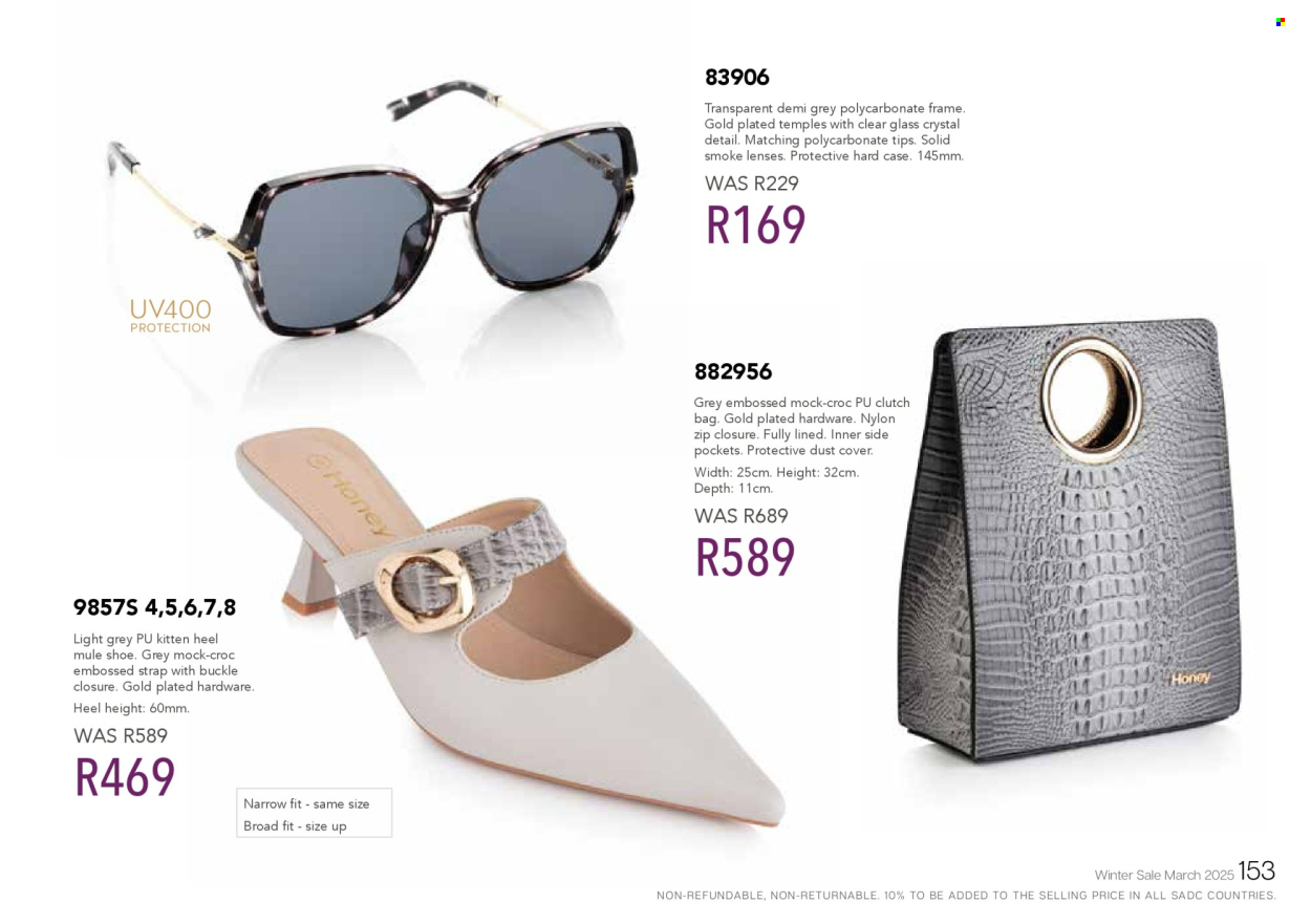 Honey specials. Page 1