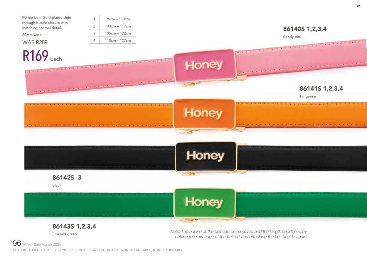 Honey specials. Page 1