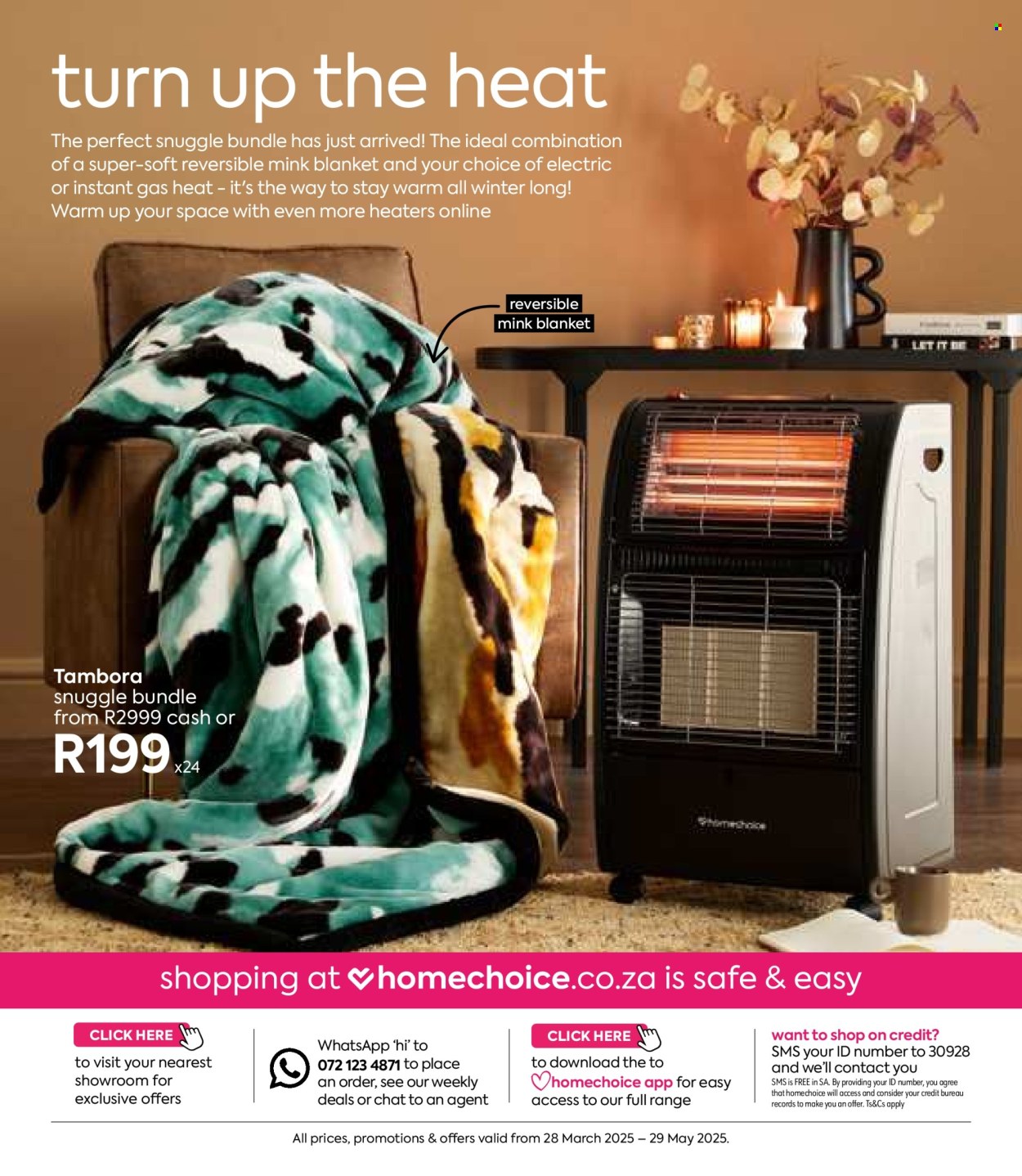 HomeChoice specials - 28/03/2025 - 29/05/2025. Page 1