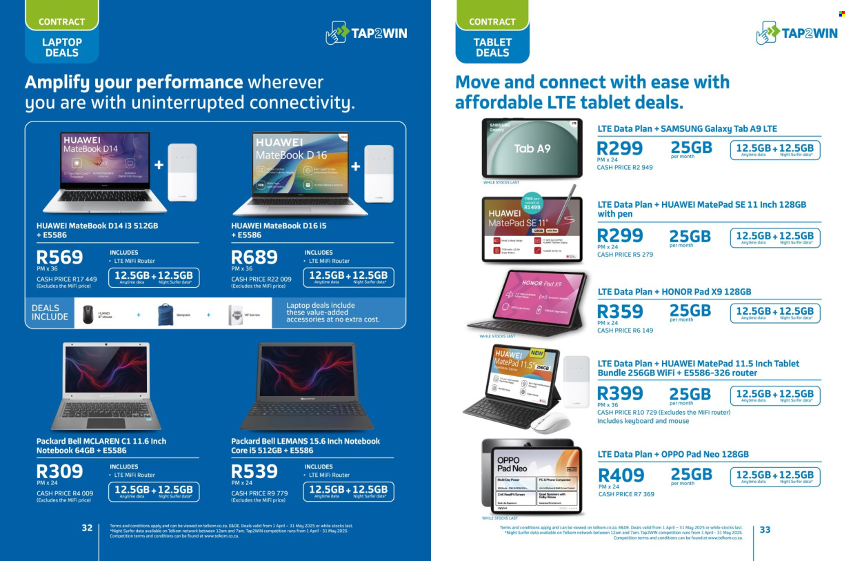 Telkom specials - 01/04/2025 - 31/05/2025. Page 1