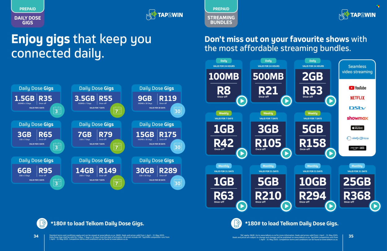 Telkom specials - 01/04/2025 - 31/05/2025. Page 1
