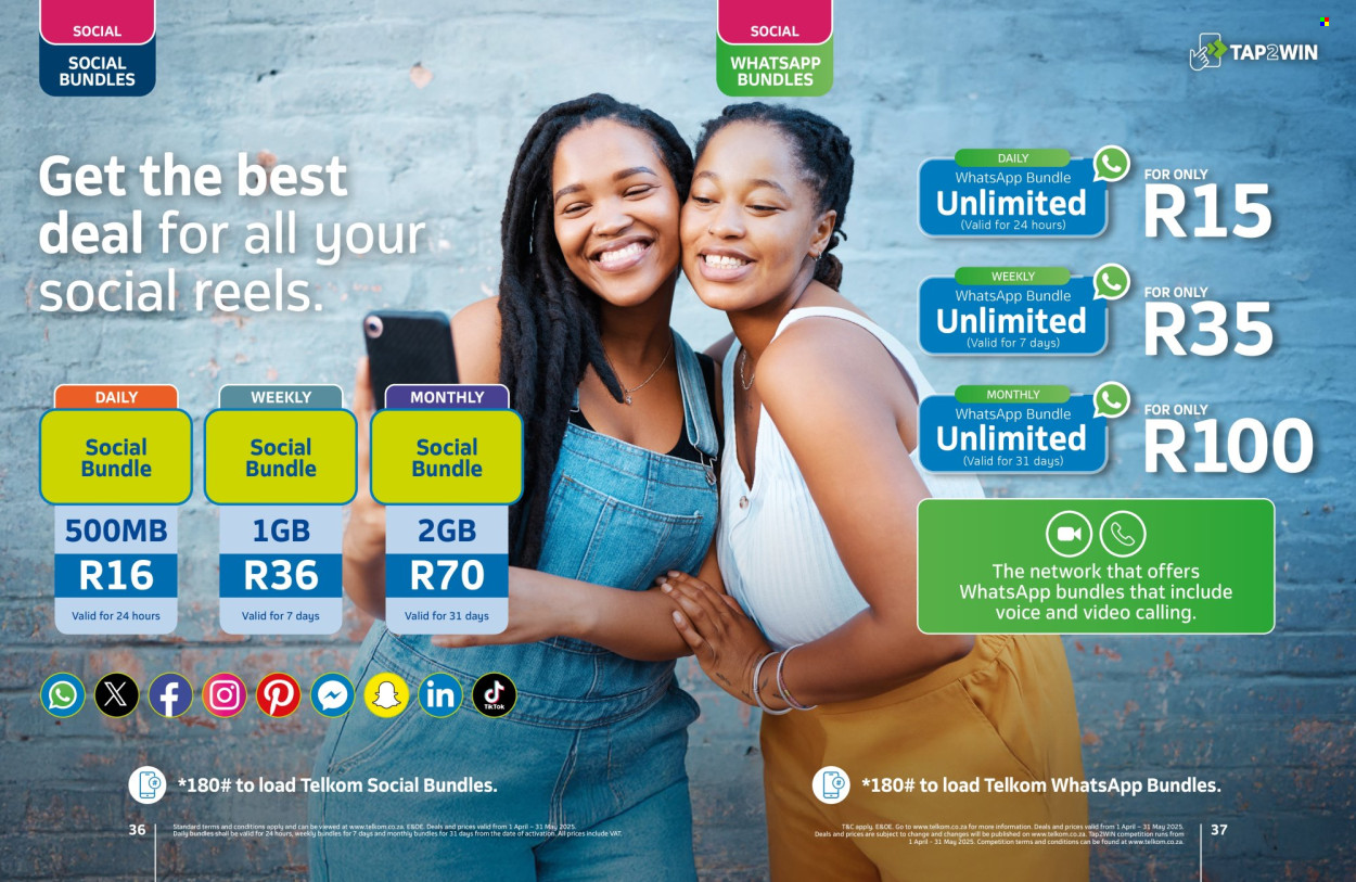 Telkom specials - 01/04/2025 - 31/05/2025. Page 1