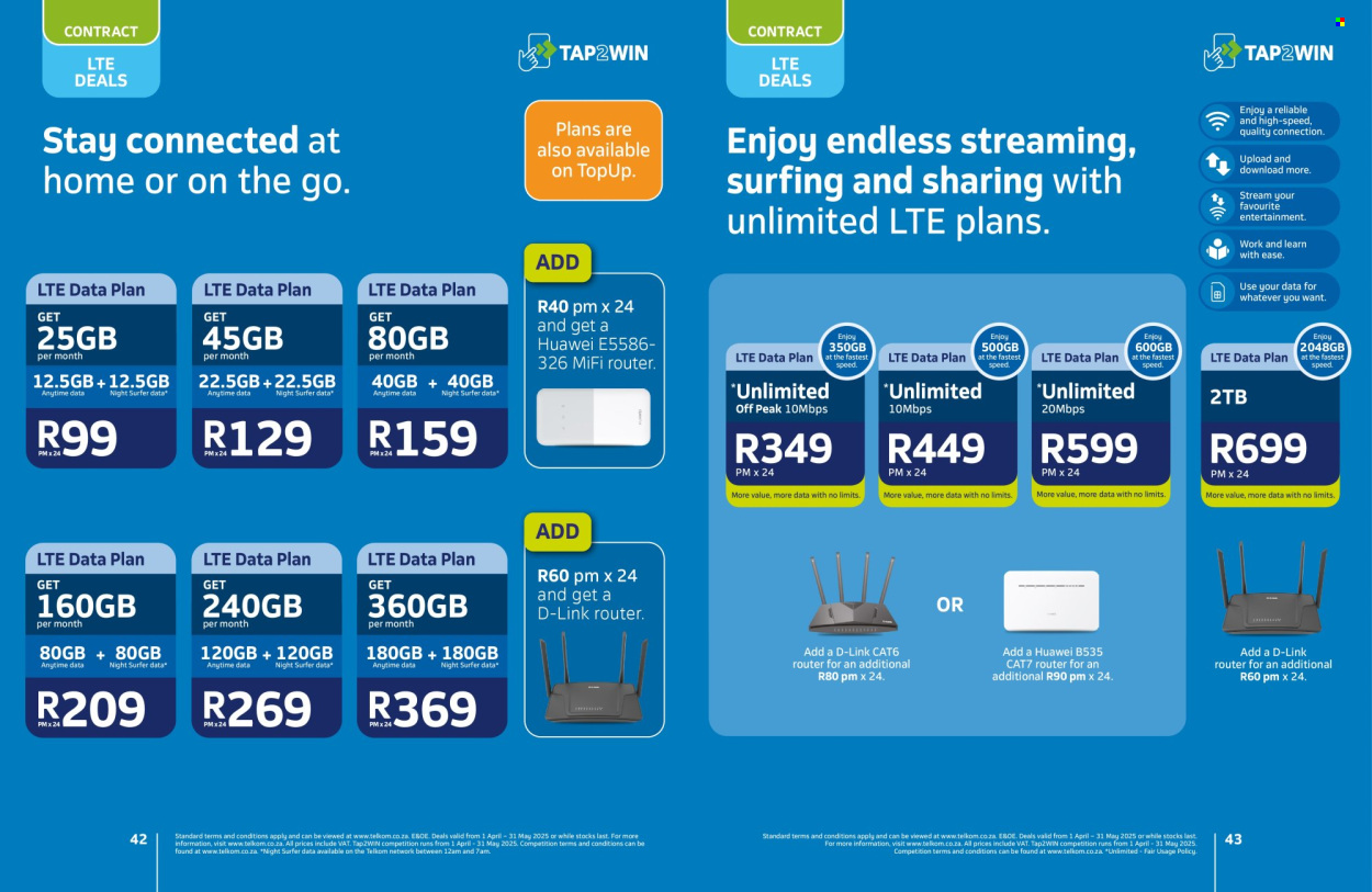 Telkom specials - 01/04/2025 - 31/05/2025. Page 1