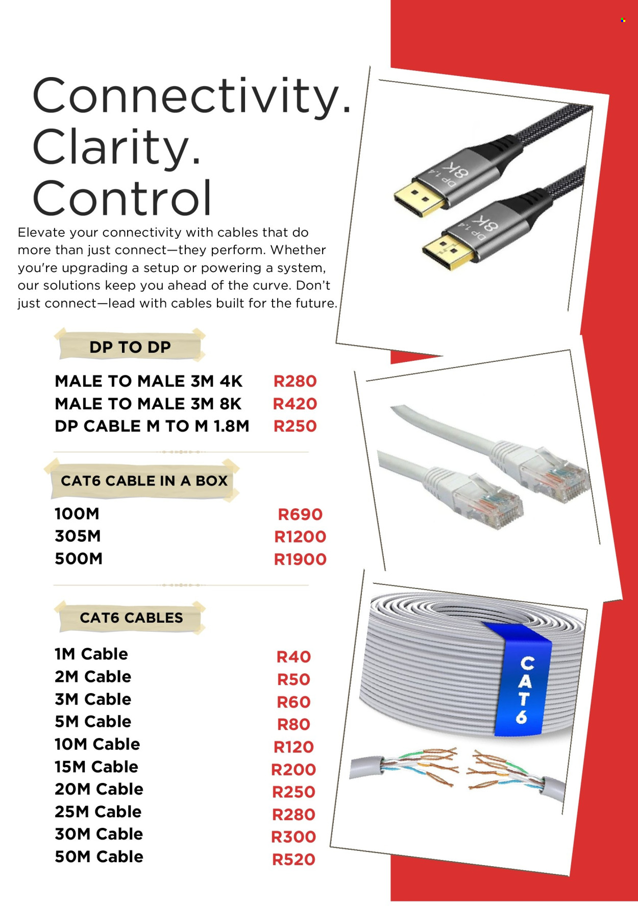 Matrix Warehouse specials. Page 1