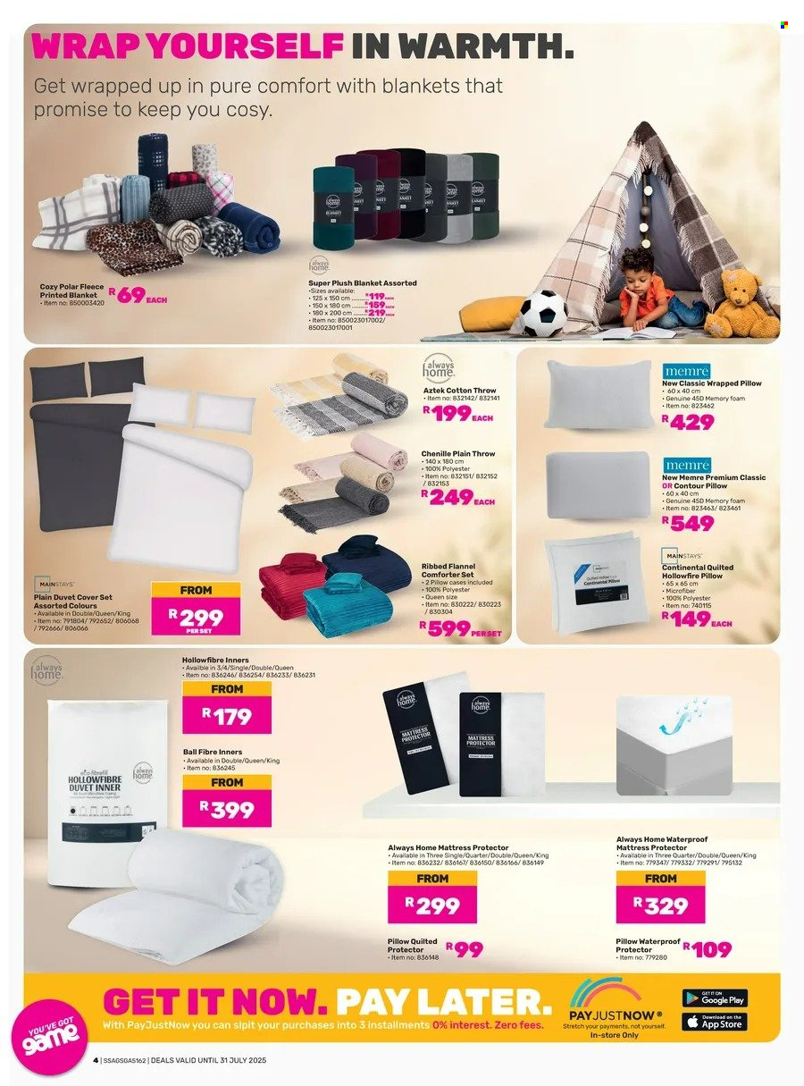Game specials - 22/04/2025 - 31/07/2025. Page 1