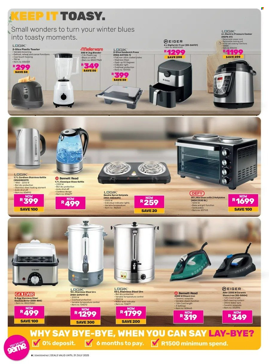 Game specials - 22/04/2025 - 31/07/2025. Page 1