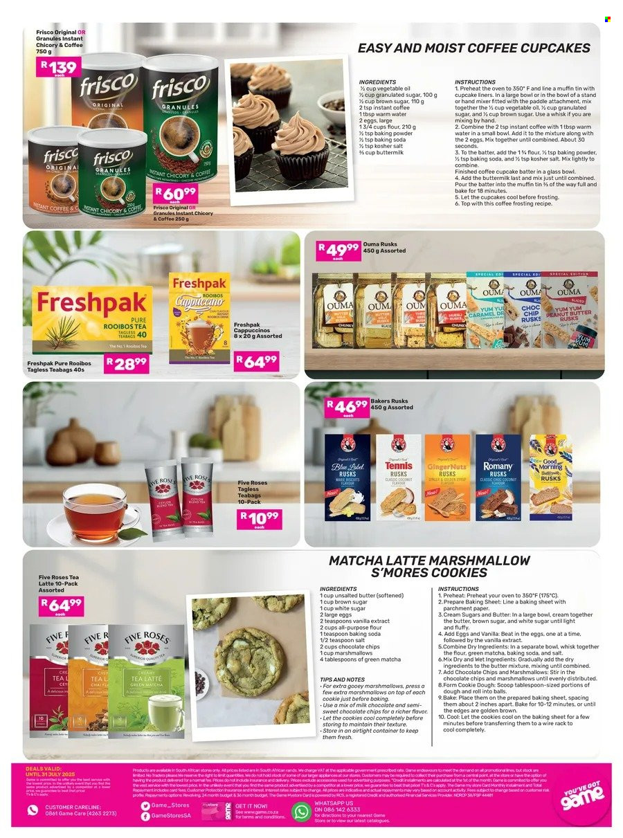 Game specials - 22/04/2025 - 31/07/2025. Page 1