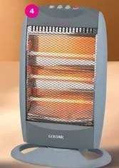Goldair 3-Bar Oscillating Quartz Heater GQH-1200