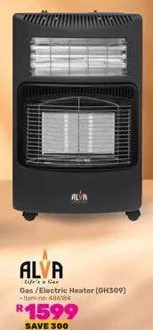 Alva Gas/ Electric Heater GH309