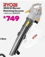 Ryobi 3000W Blower Mulching Vacuum