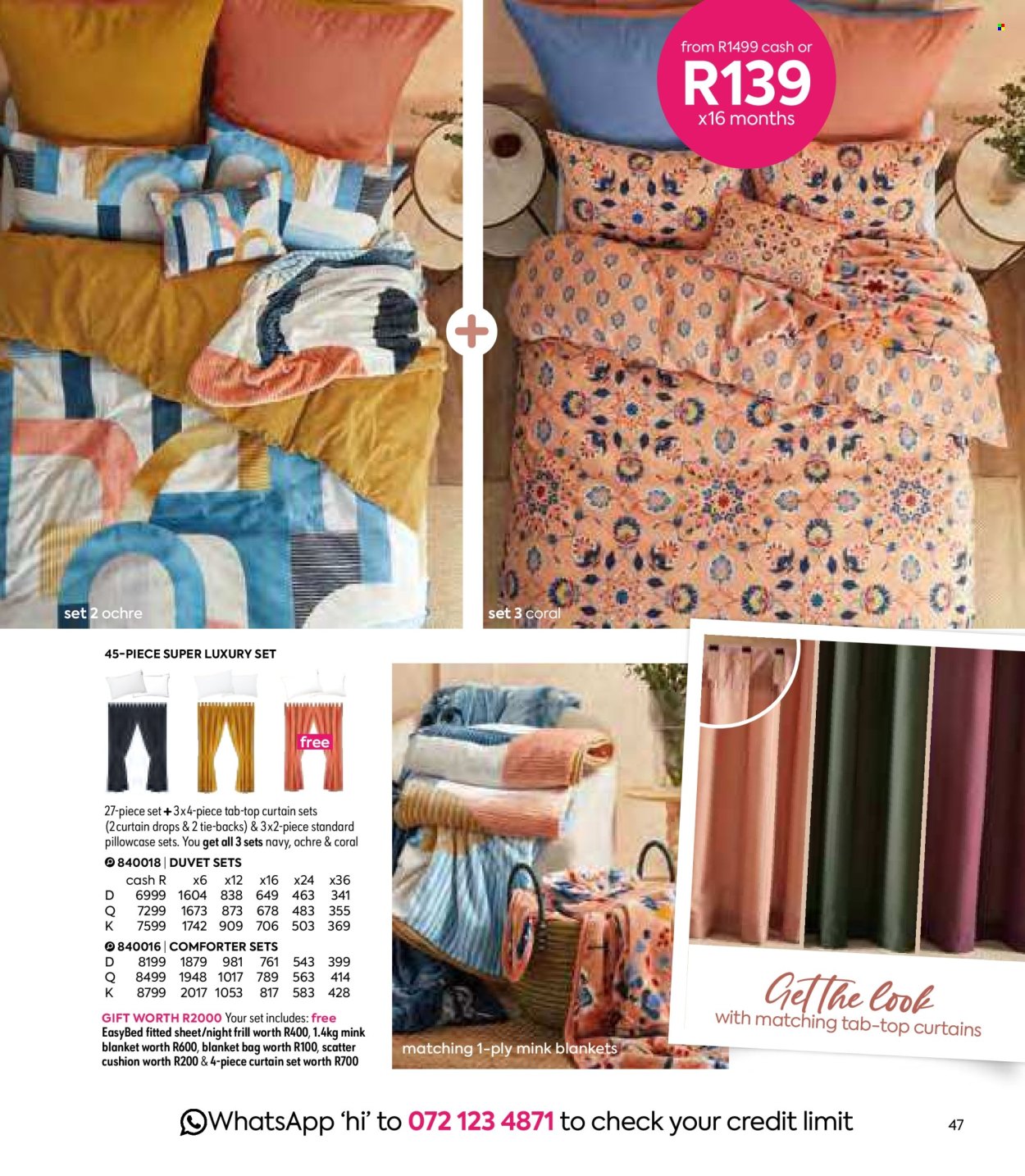 HomeChoice specials - 24/04/2025 - 26/06/2025. Page 1