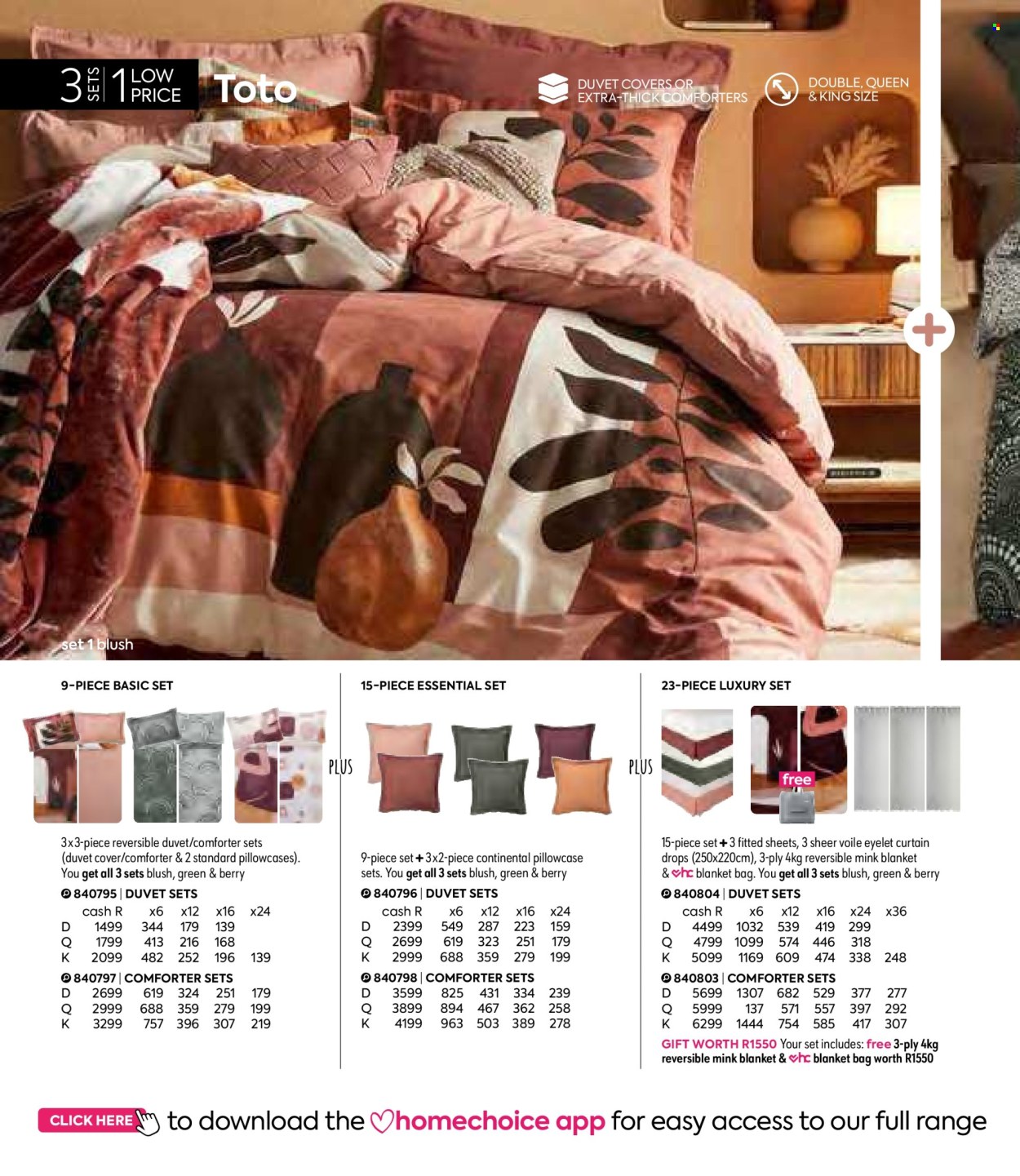 HomeChoice specials - 24/04/2025 - 26/06/2025. Page 1