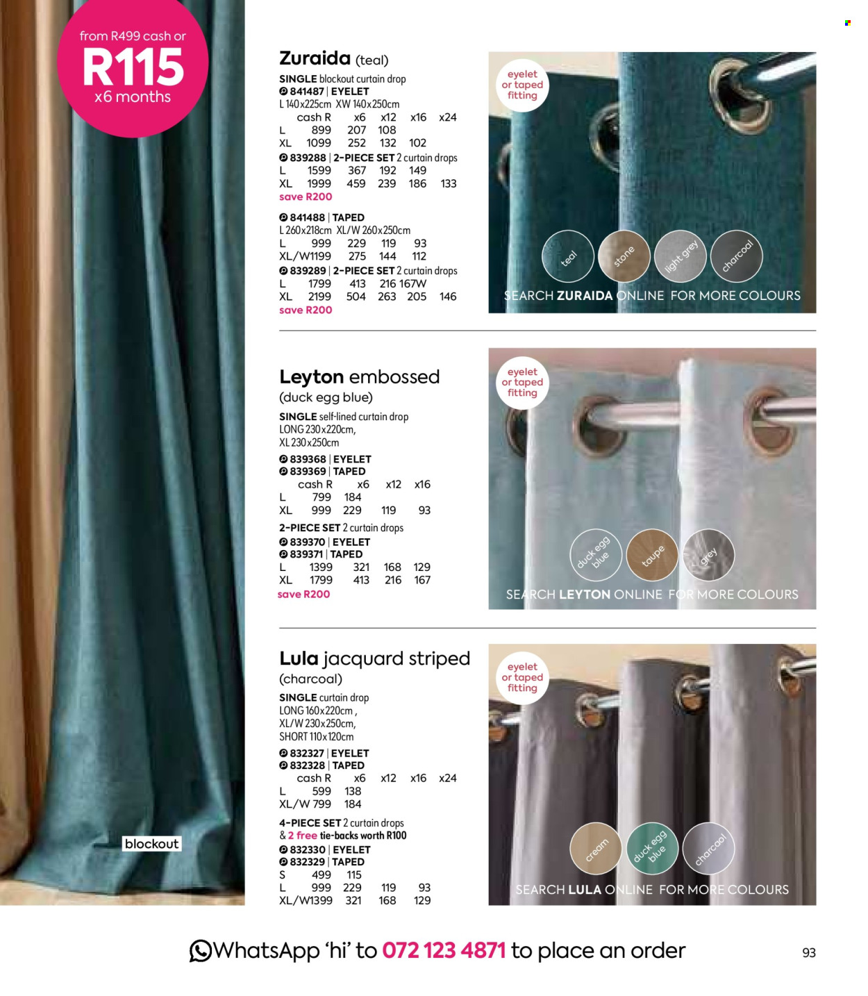 HomeChoice specials - 24/04/2025 - 26/06/2025. Page 1