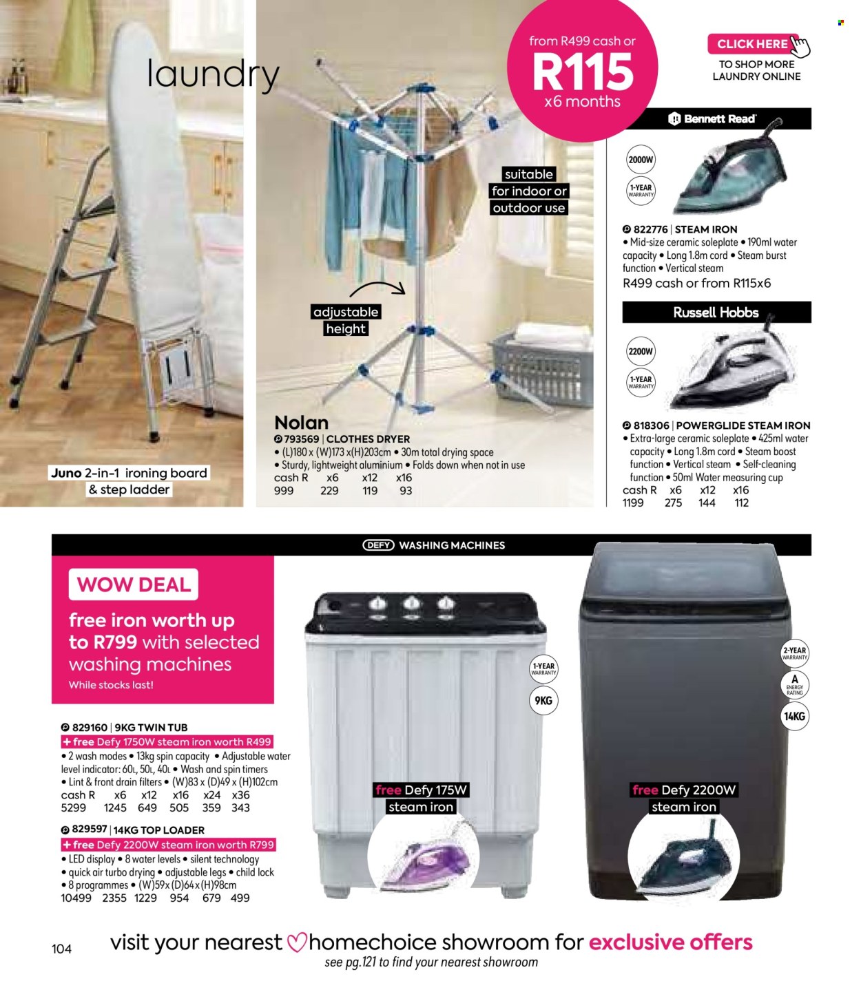 HomeChoice specials - 24/04/2025 - 26/06/2025. Page 1