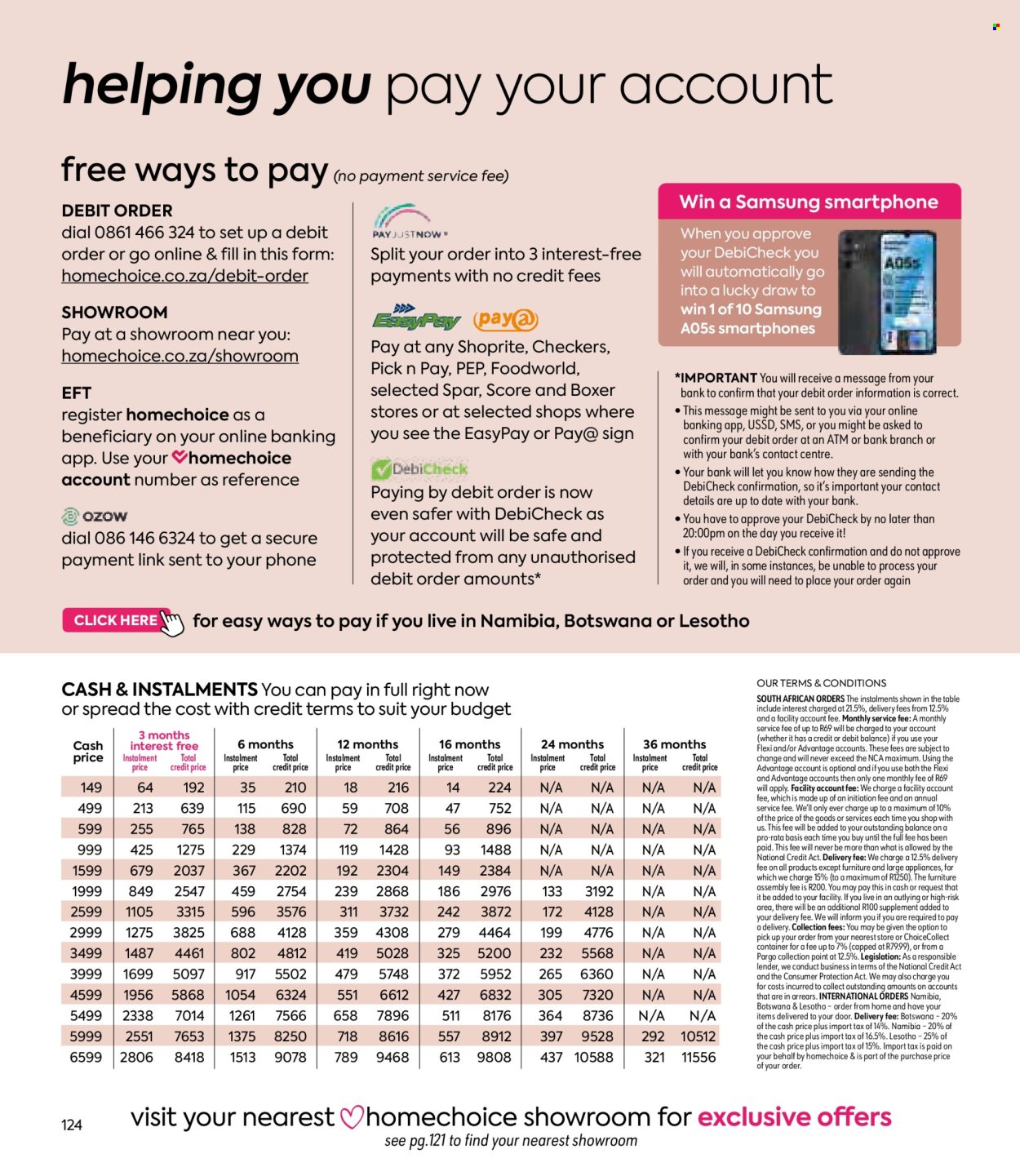 HomeChoice specials - 24/04/2025 - 26/06/2025. Page 1