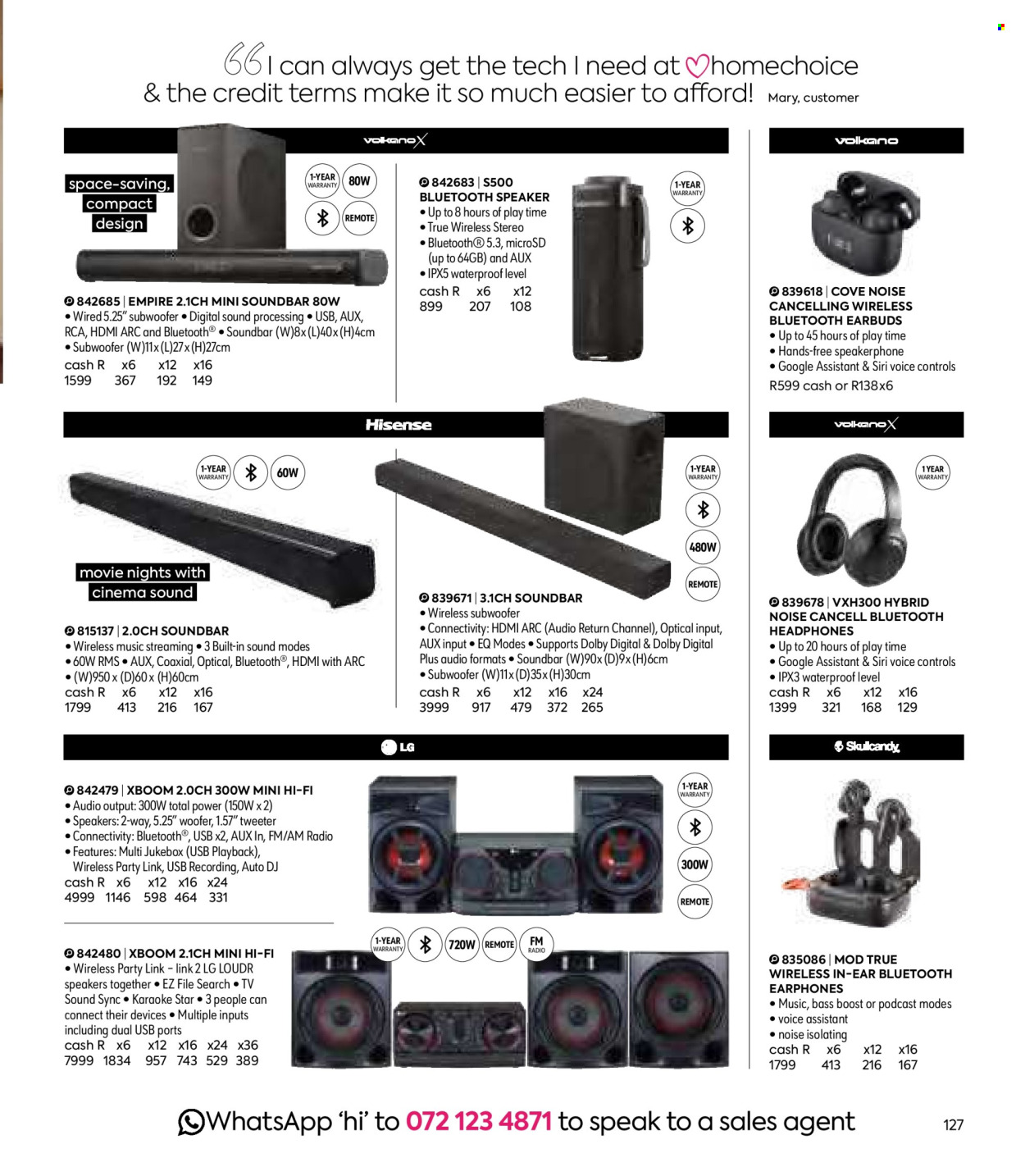 HomeChoice specials - 24/04/2025 - 26/06/2025. Page 1