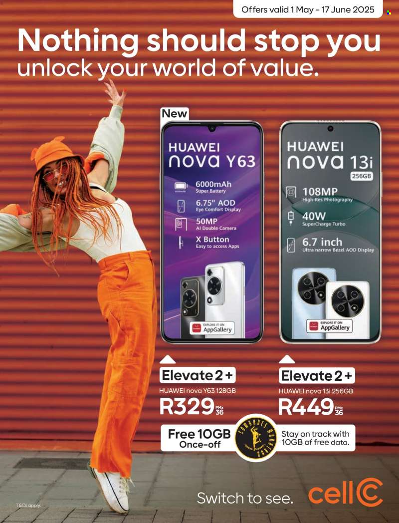 Cell C catalogue  - 01/05/2025 - 17/06/2025.