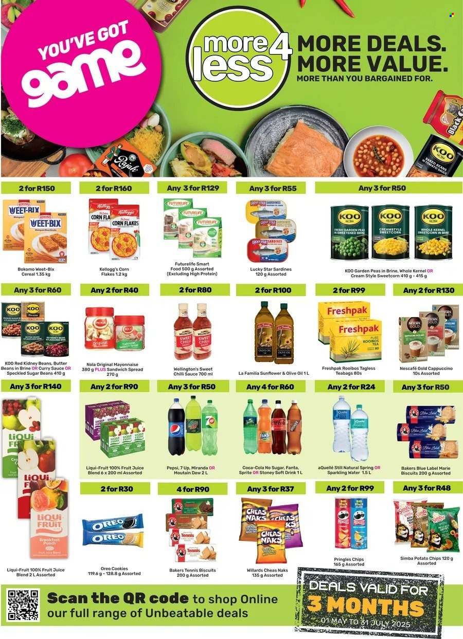 Game specials - 01/05/2025 - 31/07/2025. Page 1