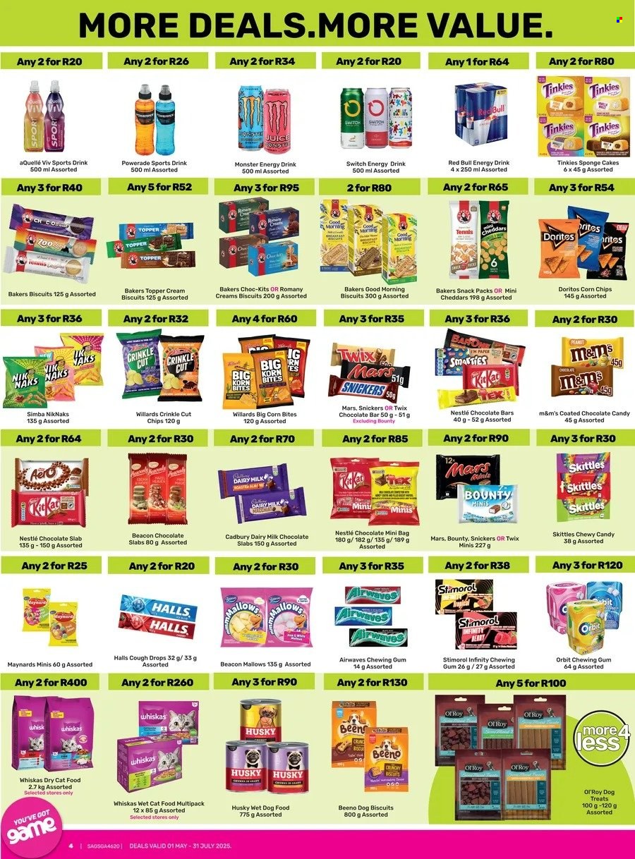 Game specials - 01/05/2025 - 31/07/2025. Page 1