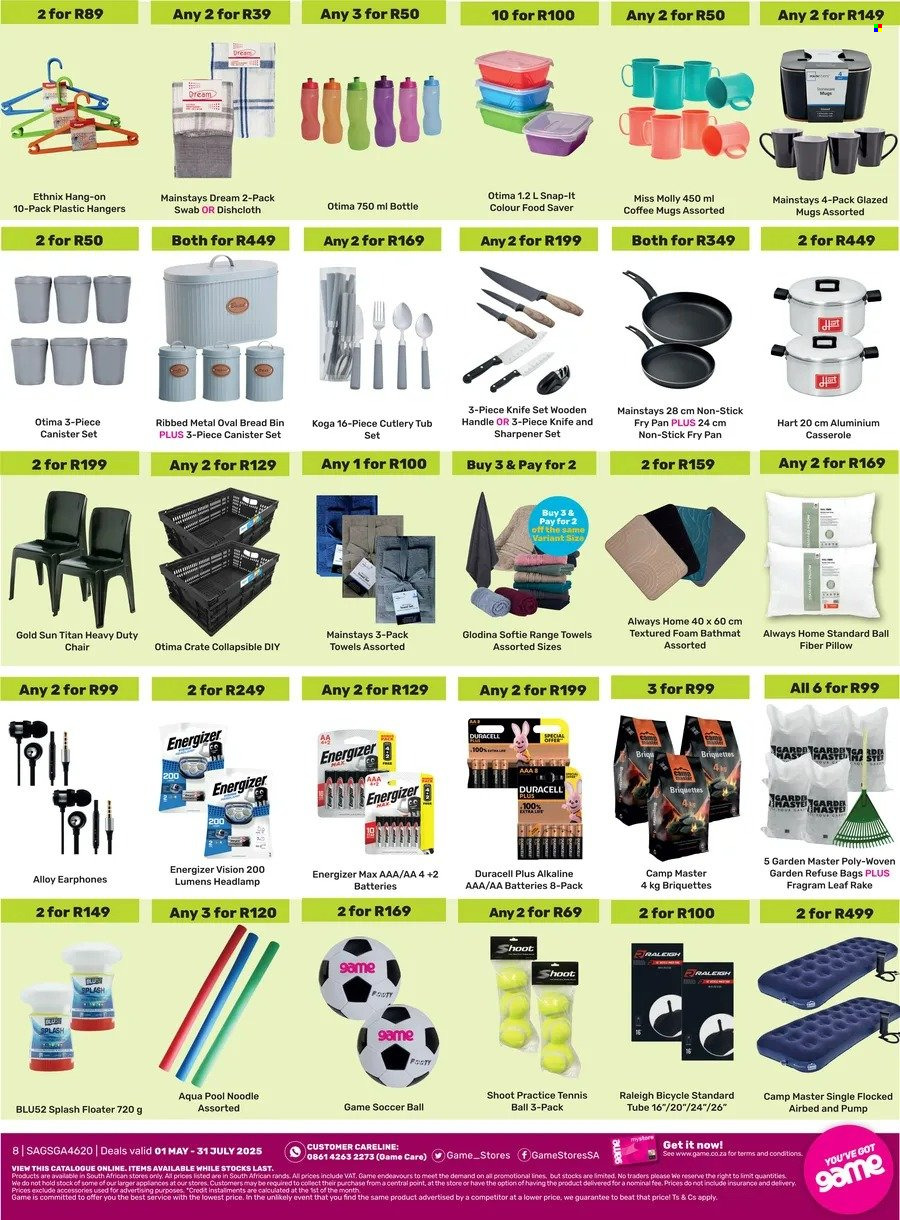Game specials - 01/05/2025 - 31/07/2025. Page 1