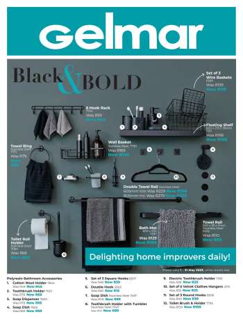 Gelmar catalogue  - 01/05/2025 - 31/05/2025.