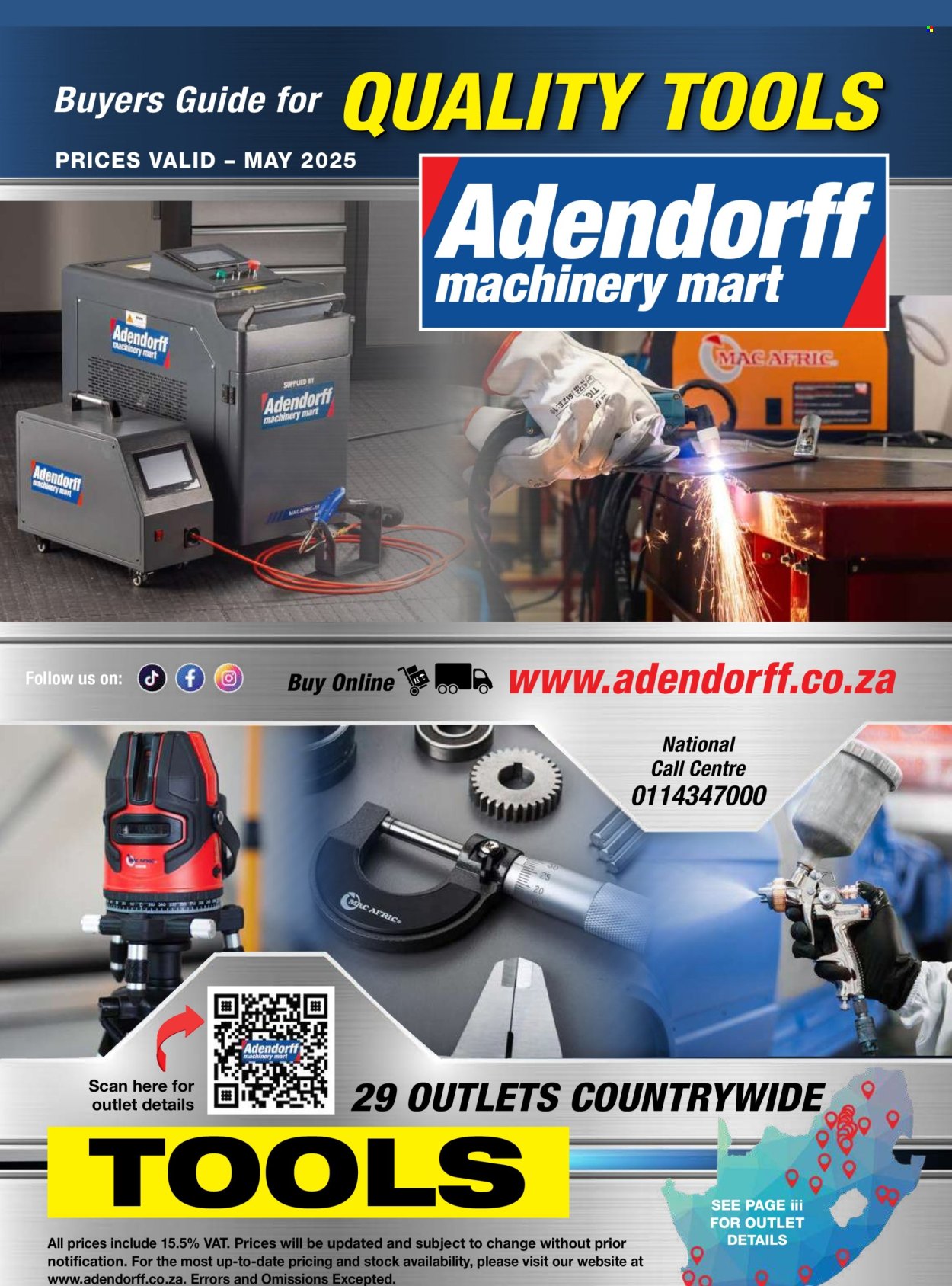 Adendorff Machinery Mart specials - 01/05/2025 - 31/05/2025. Page 1