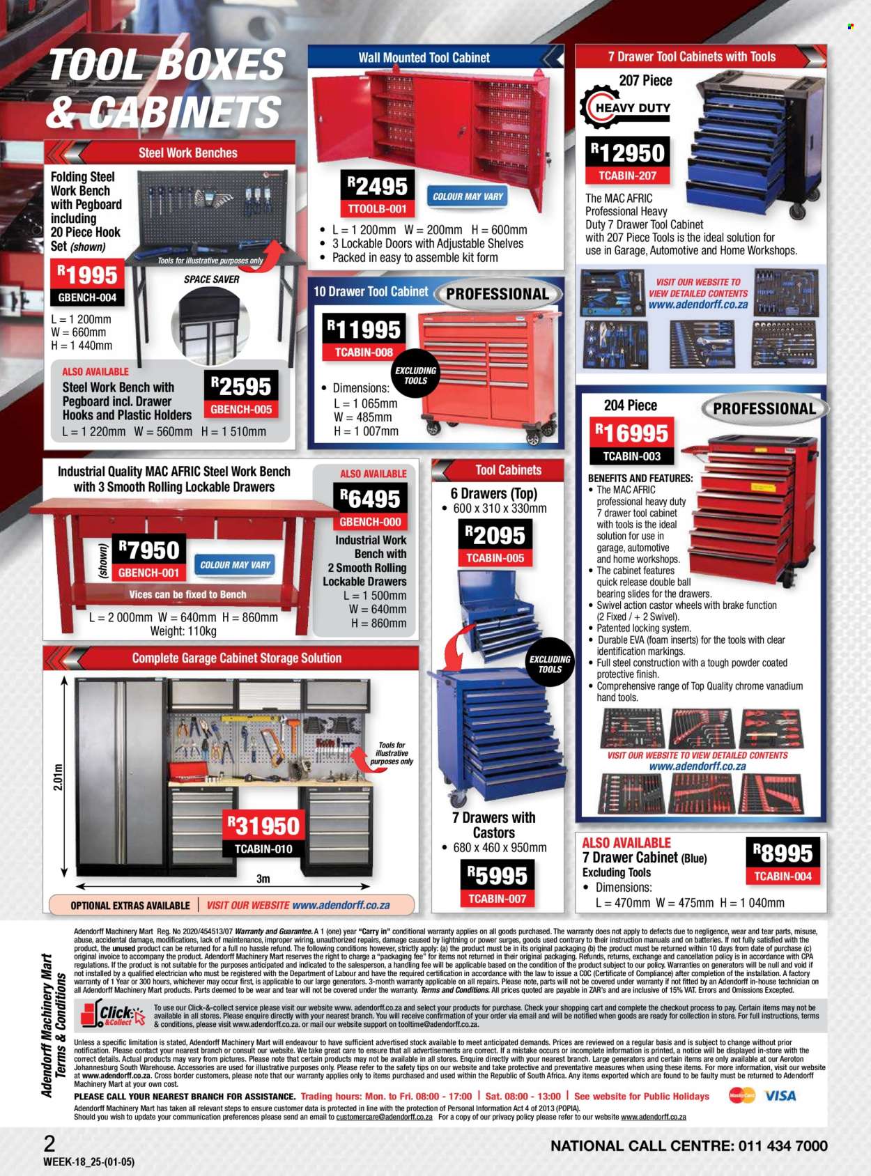 Adendorff Machinery Mart specials - 01/05/2025 - 31/05/2025. Page 1